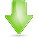 green-down-arrow-icon-44134